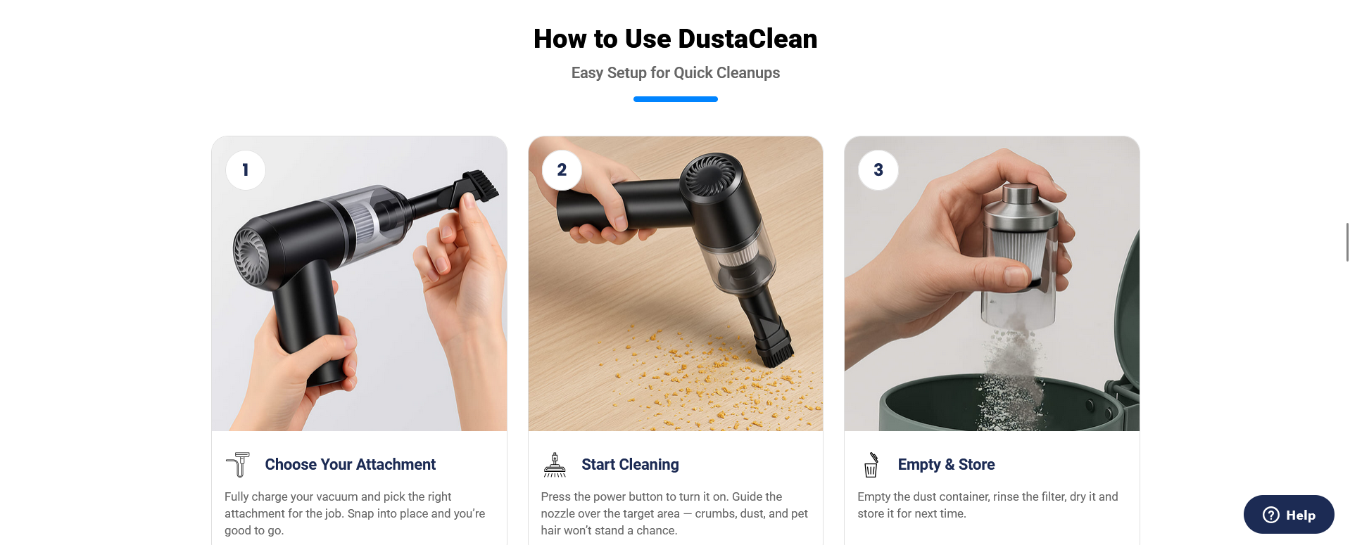 dustaclean-usage